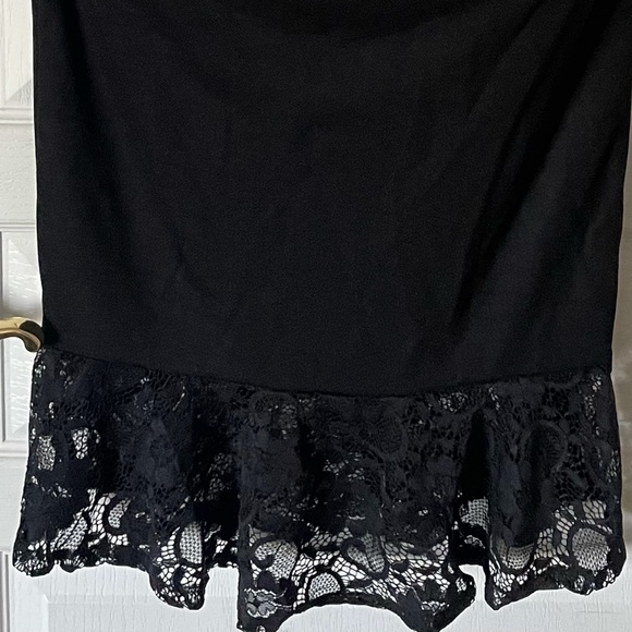 Blue belle maternity black dress size 10 - Picture 2 of 4